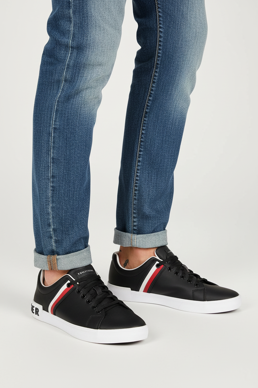 TOMMY HILFIGER MEN SHOES Size 42.5 ROM238