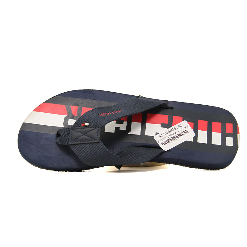 TOMMY HILFIGER MEN'S SLIPPER Size 42 ROSM78