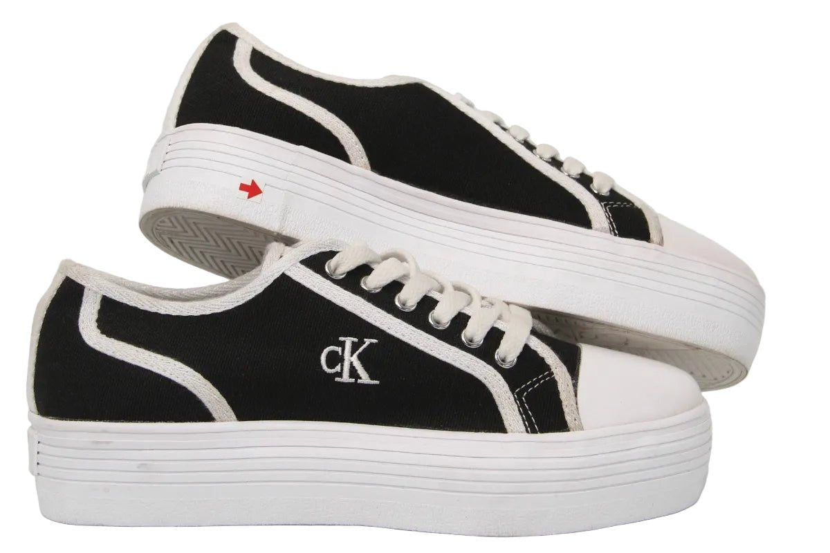 CALVIN KLEIN WOMEN SHOES Size 37.5 ROW315 - Runner