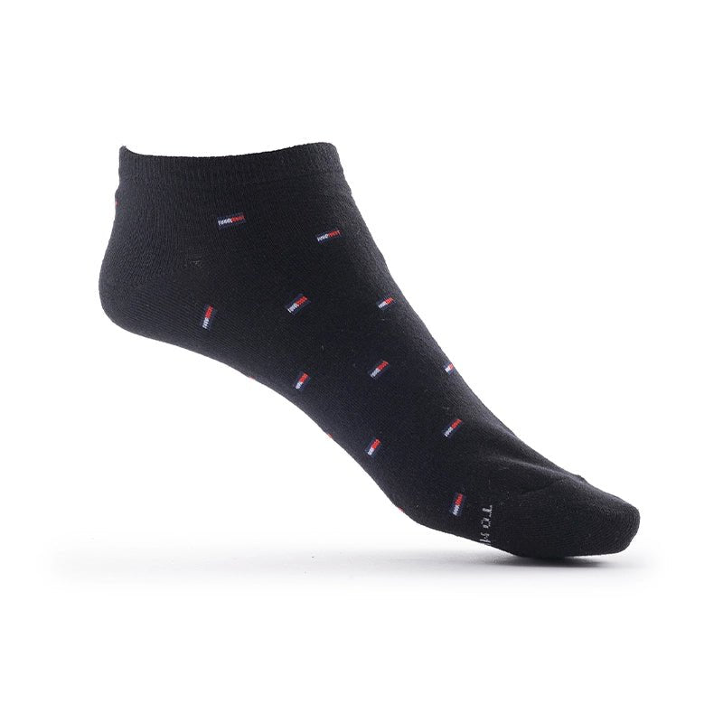 TOMMY HILFIGER COTTON ANKLE 3-PACK SOCKS SU02