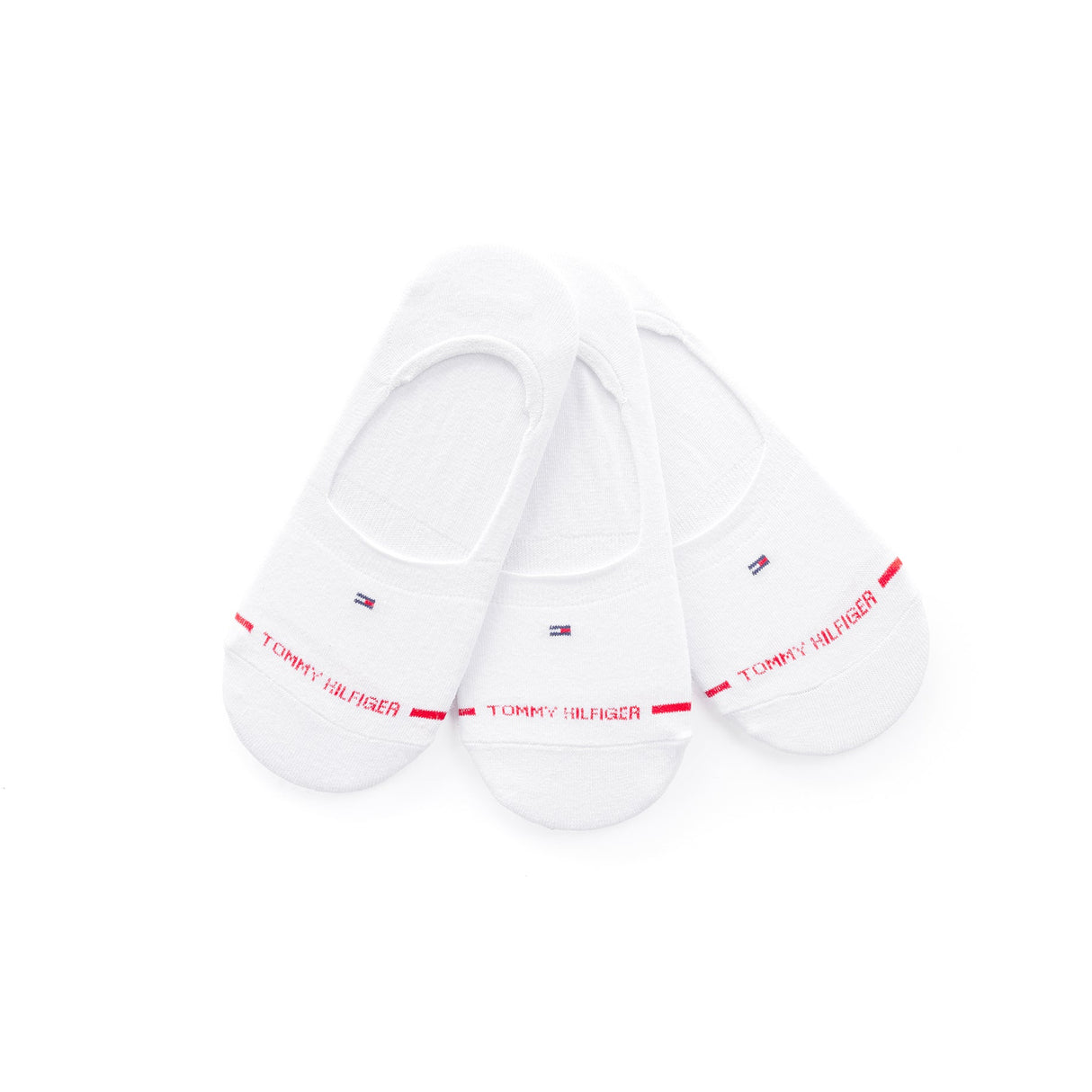 TOMMY HILFIGER COTTON ANKLE 3-PACK SOCKS SU43
