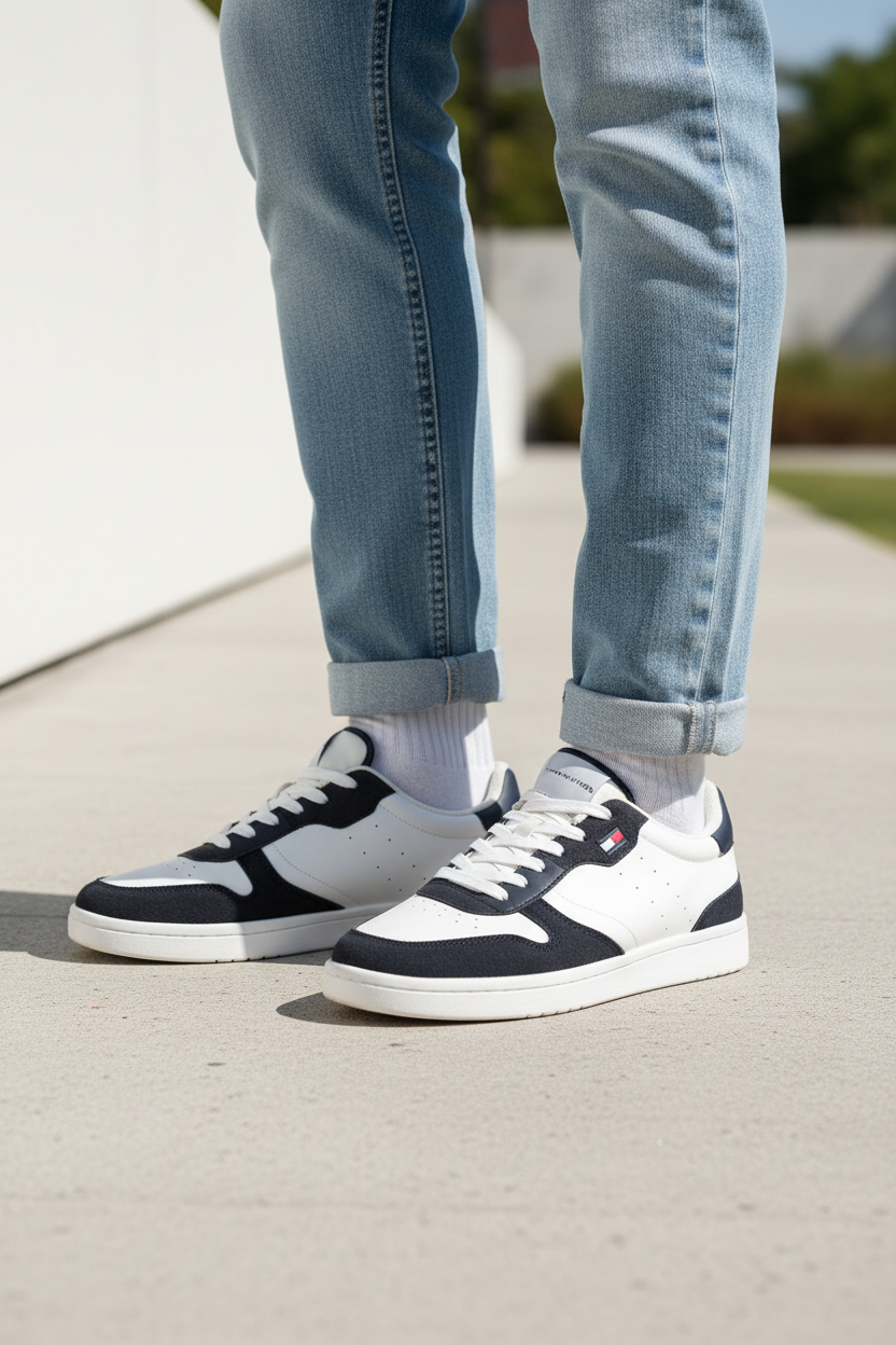 TOMMY HILFIGER MEN SHOES Size 42 ROM753