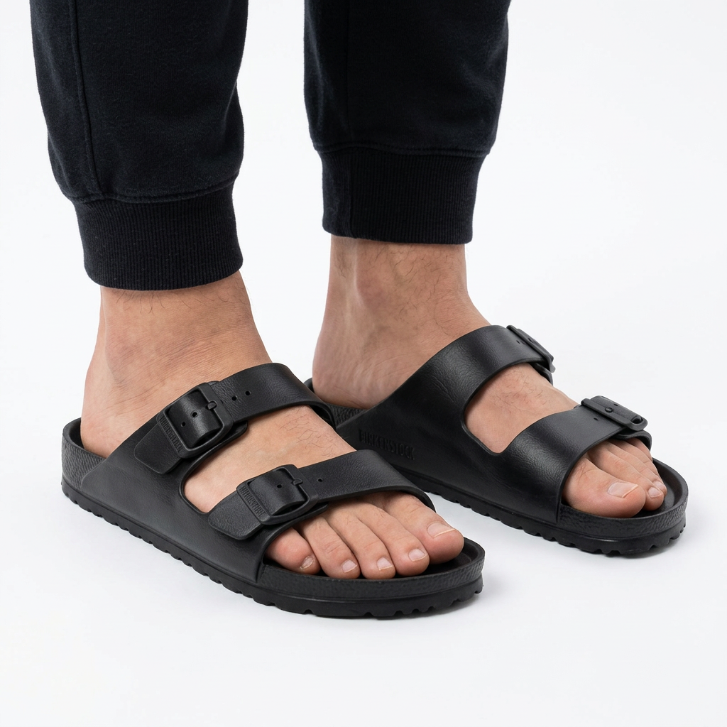 BIRKENSTOCK MEN`S SLIPPER Size 40 ROSM71