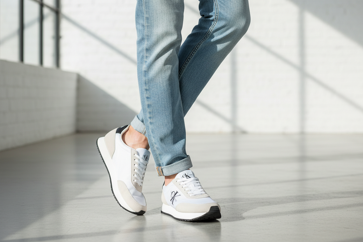 CALVIN KLEIN MEN SHOES Size 40 ROM274