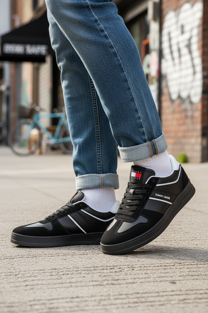 TOMMY HILFIGER MEN SHOES Size 41 ROM535