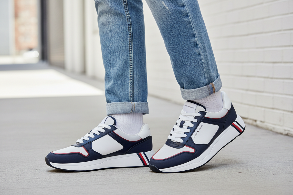 TOMMY HILFIGER MEN SHOES Size 42 ROM1004