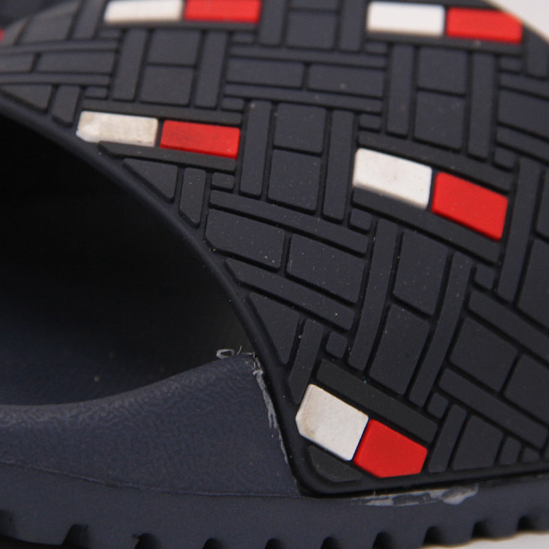 TOMMY HILFIGER MEN`S SLIPPER Size 43 ROSM28
