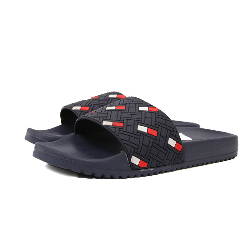 TOMMY HILFIGER MEN`S SLIPPER Size 43 ROSM28