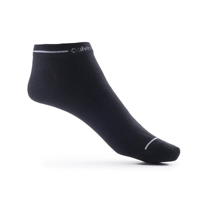 CALVIN KLEIN COTTON ANKLE 3-PACK SOCKS SU25