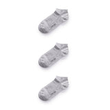 CALVIN KLEIN COTTON ANKLE 3-PACK SOCKS SU35