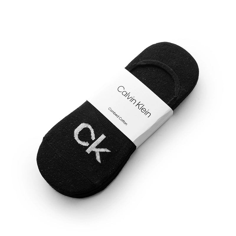 CALVIN KLEIN COTTON ANKLE 3-PACK SOCKS SU26