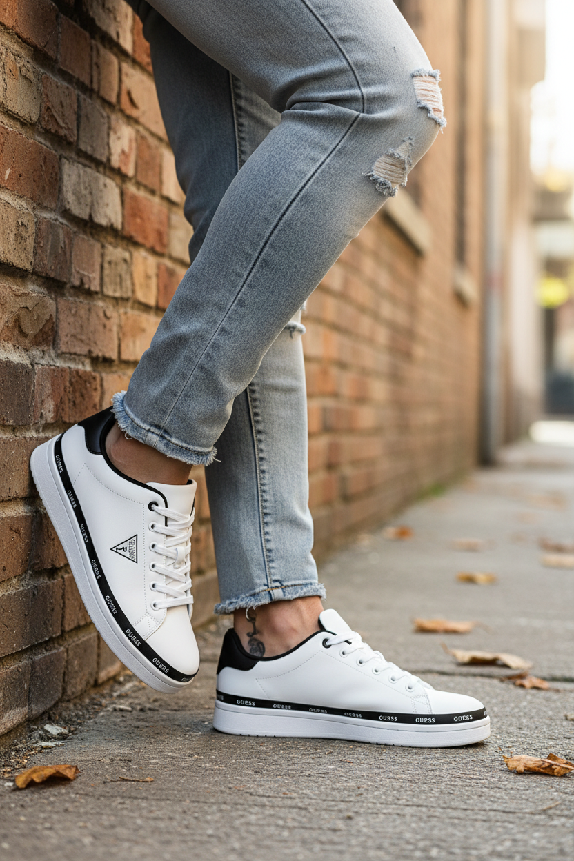 GUESS MEN SHOES Size 42 ROM389