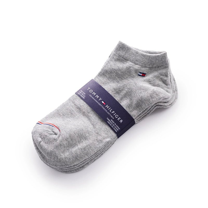 TOMMY HILFIGER COTTON ANKLE 3-PACK SOCKS SU06