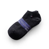 TOMMY HILFIGER COTTON ANKLE 3-PACK SOCKS SU10