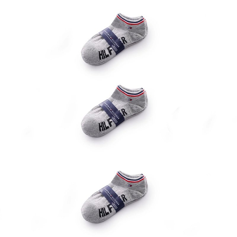 CALVIN KLEIN COTTON ANKLE 3-PACK SOCKS SU16