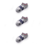 CALVIN KLEIN COTTON ANKLE 3-PACK SOCKS SU16