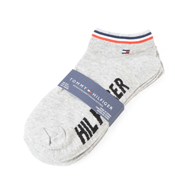 CALVIN KLEIN COTTON ANKLE 3-PACK SOCKS SU16