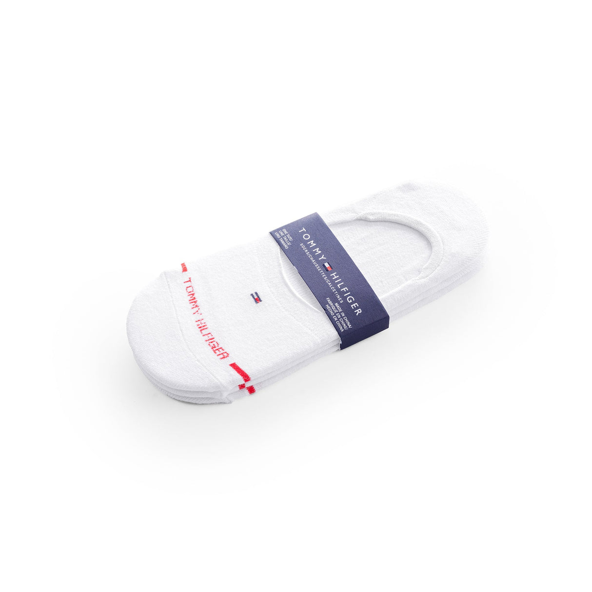 TOMMY HILFIGER COTTON ANKLE 3-PACK SOCKS SU43