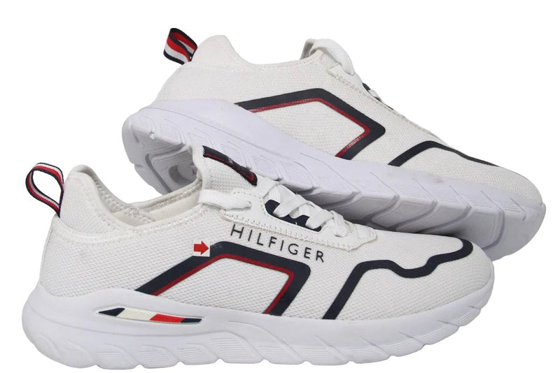 TOMMY HILFIGER MEN SHOES Size 42.5 ROM155 - Runner
